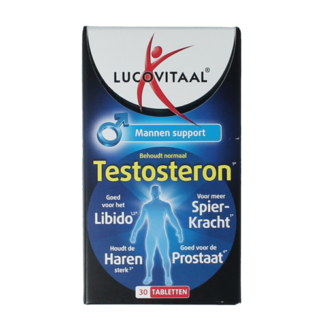 Lucovitaal Lucovitaal Testosteron Apoyo para hombres 30 comprimidos