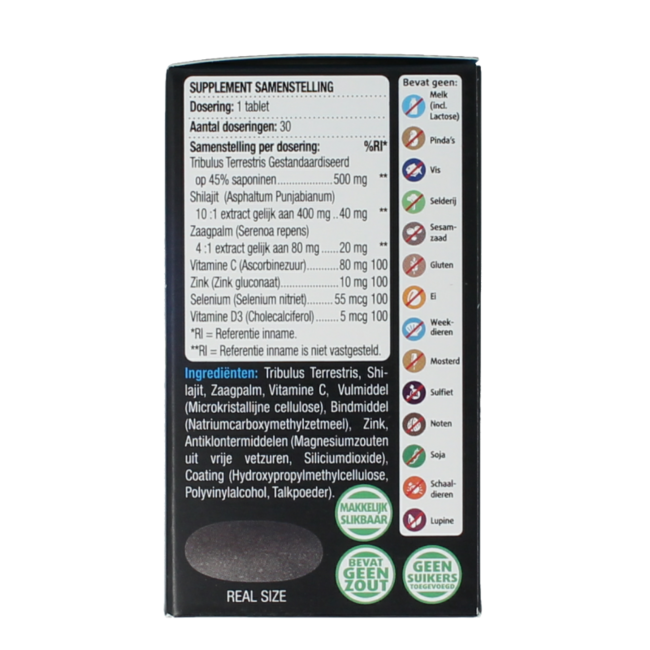 Lucovitaal Testosterone Men's Support 30 Tablets