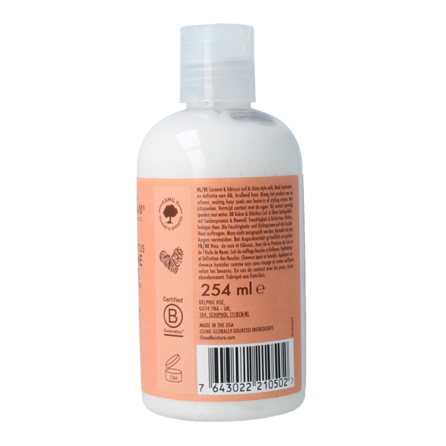 Shea Moisture Curl & Shine Style Milk Kokosnuss & Hibiskus 254 Milliliter