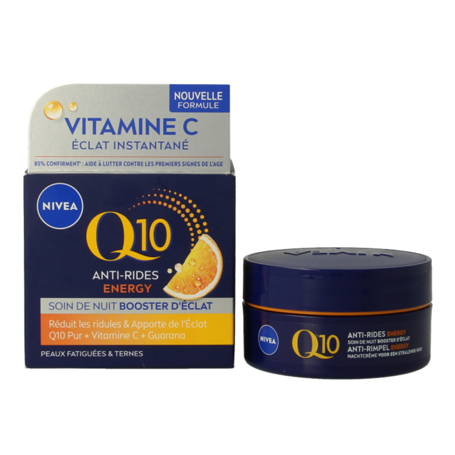 Nivea Q10 Energy Nachtcreme Anti-Falten 50 Milliliter