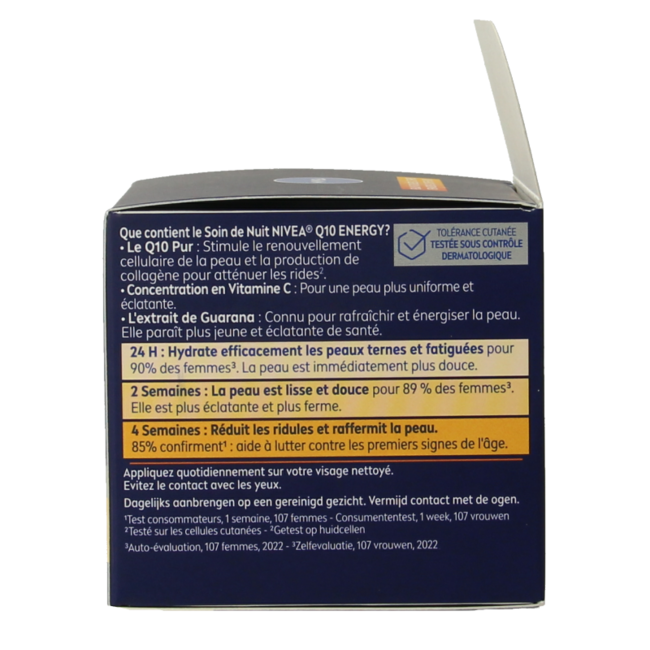 Nivea Q10 Energy Nachtcreme Anti-Falten 50 Milliliter