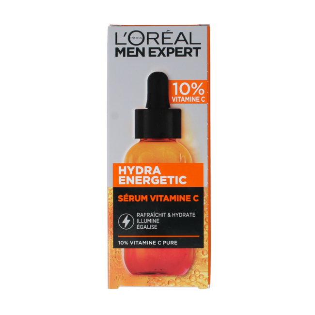 L'Oreal Paris Men expert siero idra energizzante vit C 30 Millilitri