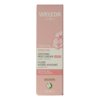 Weleda Gesichtscreme sensitive feuchtigkeitsspendend light 30 Milliliter