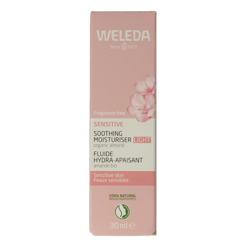 Weleda Crema facial hidratante sensible ligera 30 mililitros