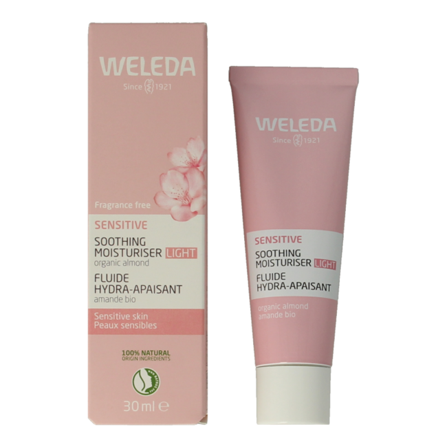 Sensitive moisturising face cream light 30 Millilitres