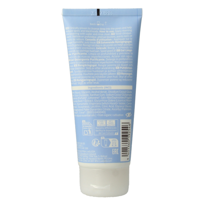 Purifying Cleansing Gel 100 Millilitres