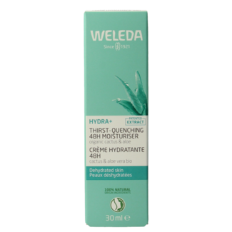 Weleda Hydra+ 48h face cream moisturising 30 Millilitres