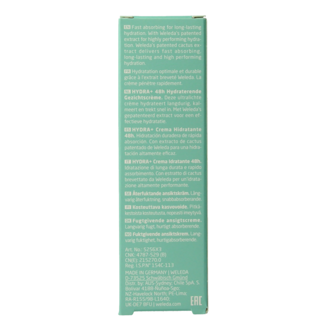 Hydra+ 48h face cream moisturising 30 Millilitres