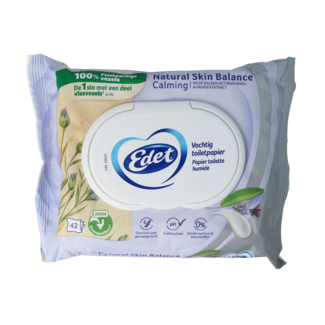 Edet Edet Papel higiénico húmedo natural skin 42 unidades