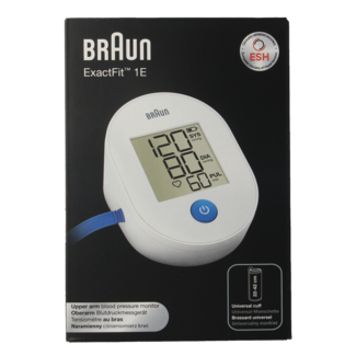 Braun Misuratore di pressione da braccio Exactfit 1E, 1 Pezzo