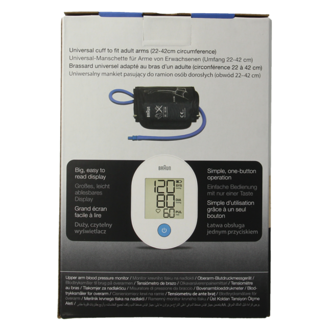 Exactfit 1E Upper Arm Blood Pressure Monitor 1 Piece