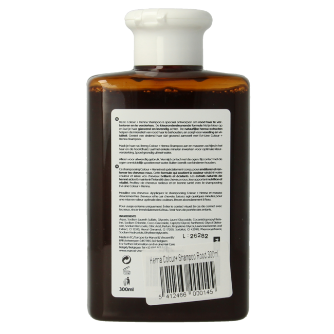 Henna Cure&Care Shampoo colour + rot 300 Milliliter