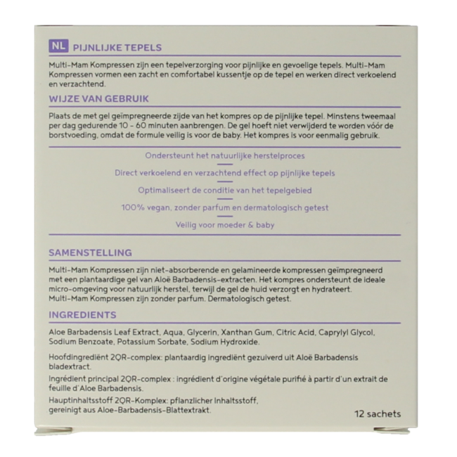 Multi-mam kompressen 12 Stuks