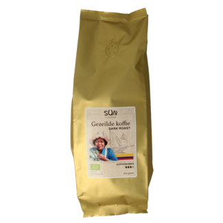 SUN Coffee SUN Coffee Sail-shipped dark roast organic coffee beans 500 Gram