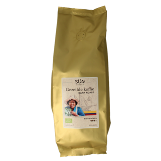 SUN Coffee SUN Coffee Segelkaffee Kaffeebohnen Dark Roast Bio 500 Gramm