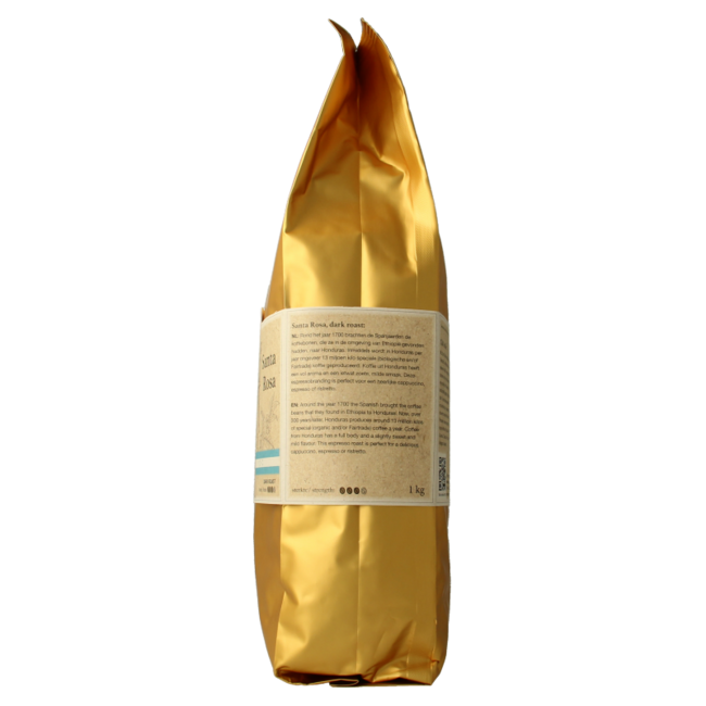 SUN Coffee Santa rosa granos tueste oscuro bio 1 Kilogramo