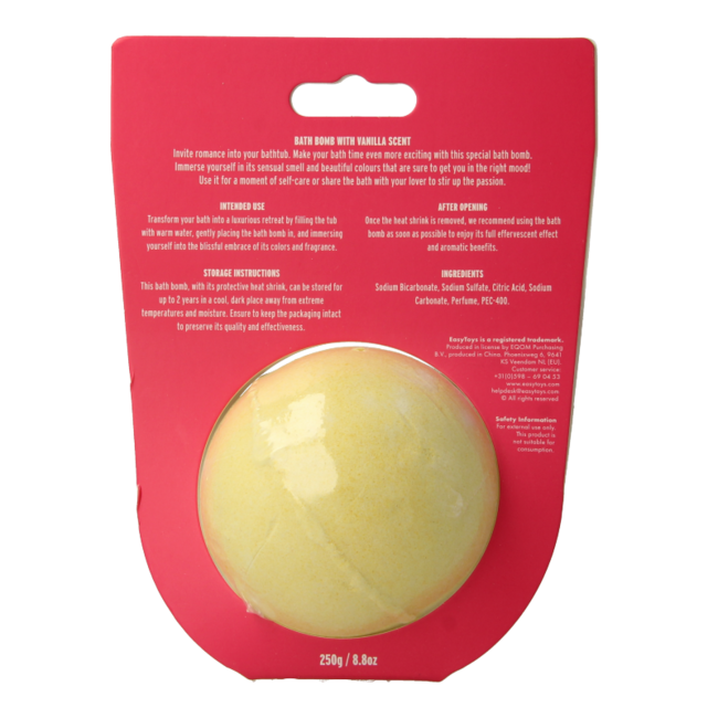 EasyToys Vanilla Bath Bomb 1 Piece