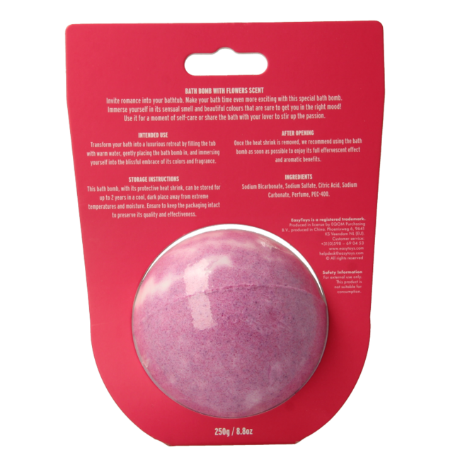 EasyToys Bomba de baño flores 1 unidad