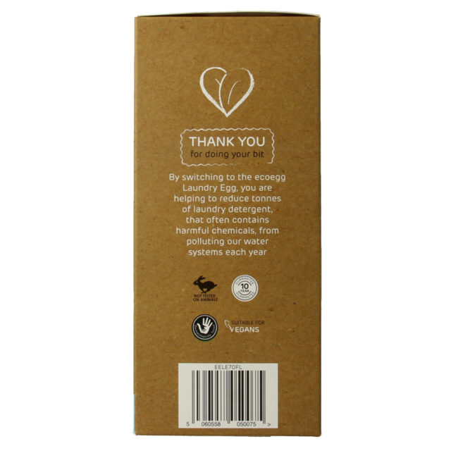 Eco Egg Huevo para lavar ropa Fresh Linen 1 unidad