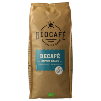 Biocafe Organic decaffeinated coffee beans 500 Gram