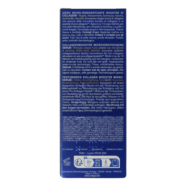 Uriage Age Absolu Siero Booster di Collagene 30 Millilitri