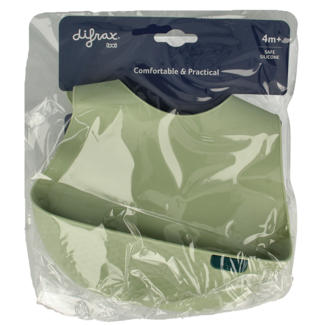 Bavaglino Lovi in Silicone assortito, 1 pezzo