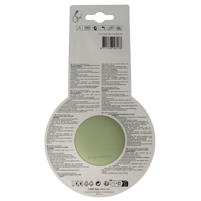 Portaciuccio Lovi Pistacchio 1 Pezzo