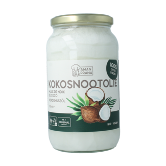 Amanprana Organic coconut oil 1000 Millilitres