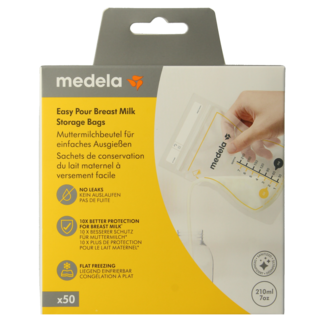 Medela Breast milk storage bags 210ml 50 pieces