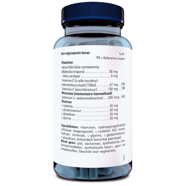 Antioxidantes 60 Cápsulas vegetarianas