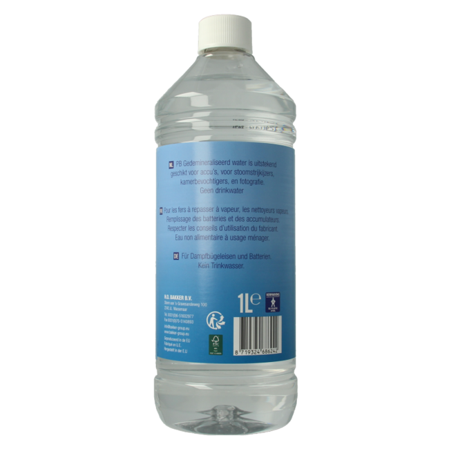 PB Demineralisiertes Wasser 1000 Milliliter