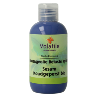 Volatile Volatile Massage oil sesame strained muscles 100 Millilitres