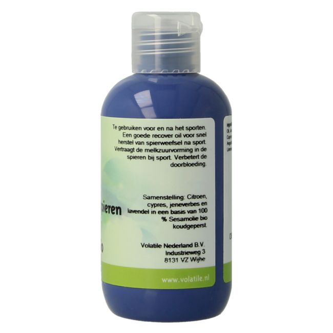 Volatile Aceite de masaje sésamo músculos tensos 100 mililitros