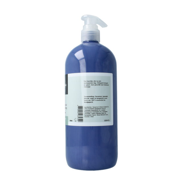 Volatile Massage oil sesame relaxation 1000 Millilitres