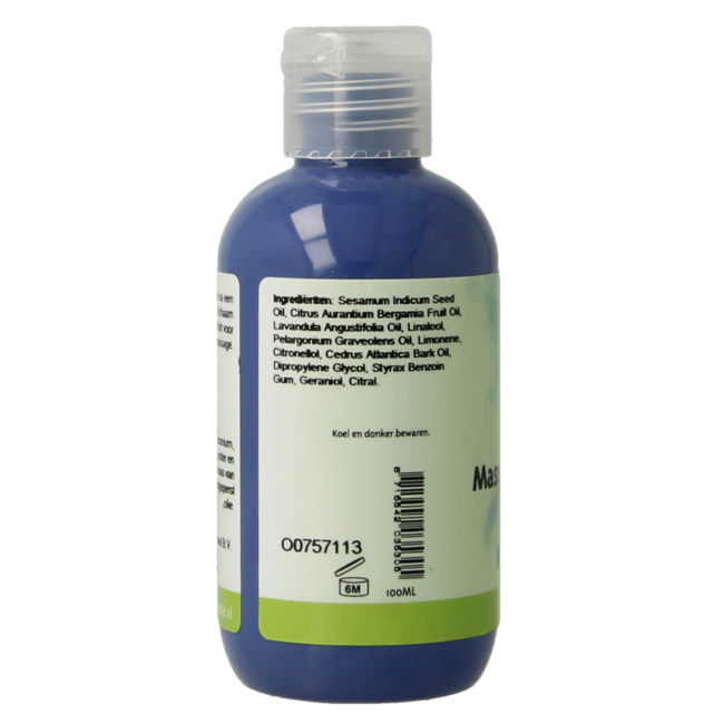 Volatile Massage Oil sesame relaxation 100 Millilitres