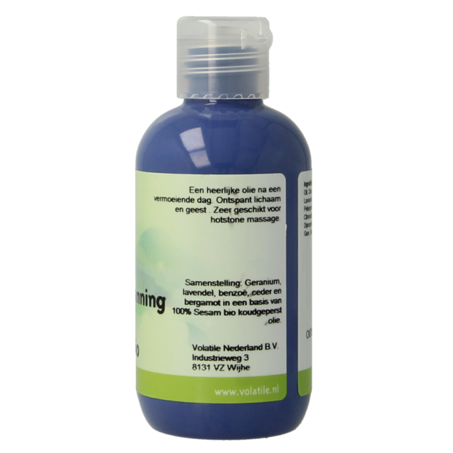 Volatile Massage Oil sesame relaxation 100 Millilitres