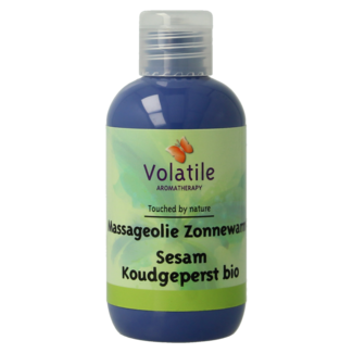 Volatile Volatile Aceite de masaje sésamo calor solar 100 mililitros