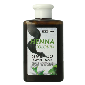 Henna Cure&Care Szampon koloryzujący + czarny 300 mililitrów