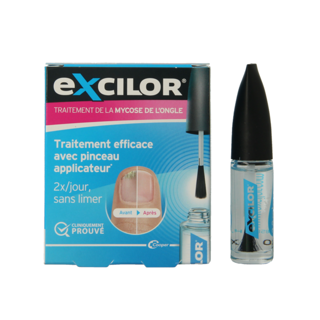 Excilor Soluzione per Unghie con Micosi, Pennellino 3 Millilitri
