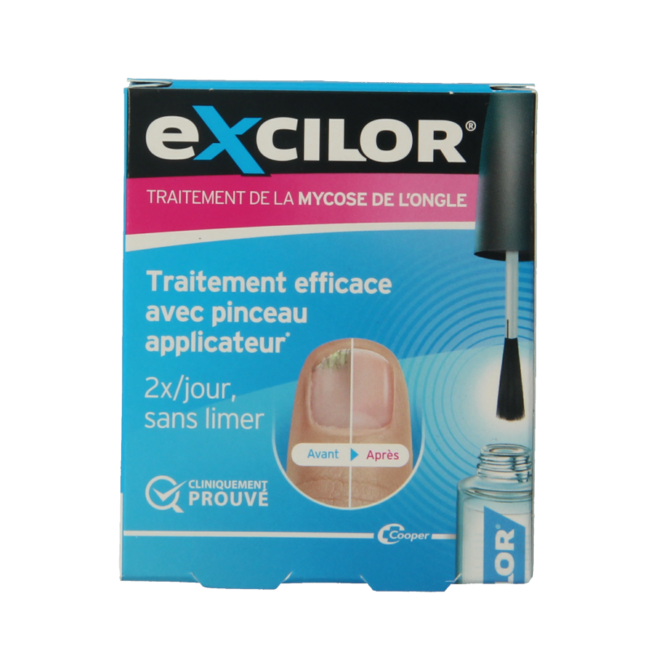 Excilor Fungal Nail solution brush 3 Millilitres
