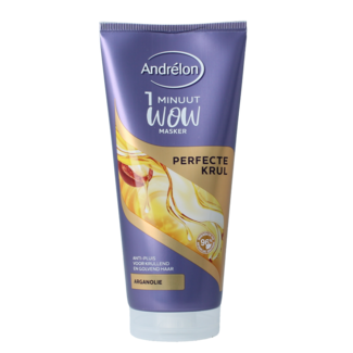 Andrelon Andrelon Mask 1 minute wow perfect curl 180 Millilitres