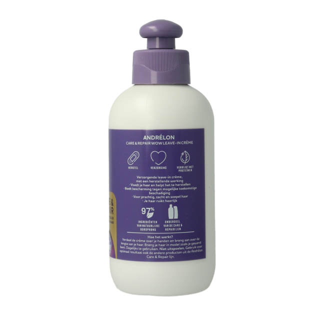 Andrelon Leave-in Creme Wow Care & Repair 200 ml