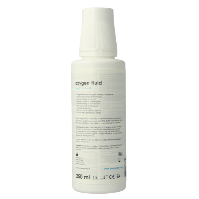 Bluem Mundwasser Sauerstoff-Fluid 250 Milliliter