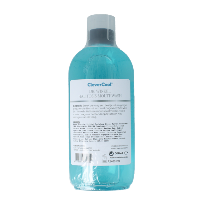 Clevercool Halitosis Mouthwash 500ml