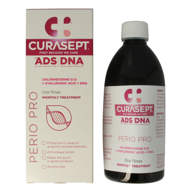 Curasept Perio mouthwash chlorhexidine ADS 500ml