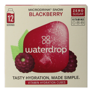 Waterdrop Microbebida de Mora, 12 Unidades