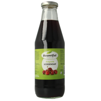 Bountiful Kersensap bio 750 Milliliter