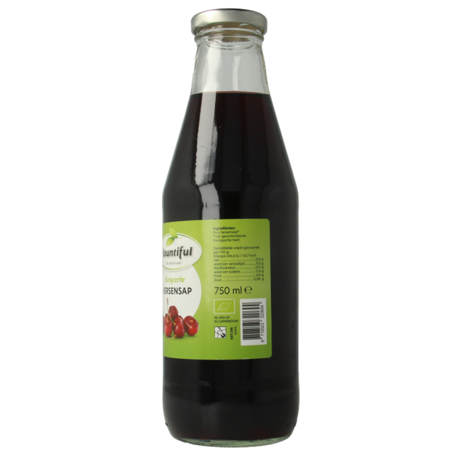 Organic cherry juice 750 Millilitres