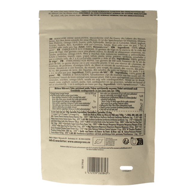 Germe di grano crudo 200 grammi