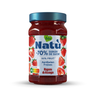 Natu Natu Organic Strawberry Jam 240 Gram